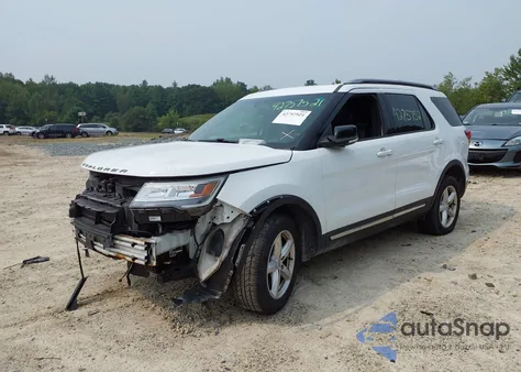 2016 Ford Explorer Xlt из США, поврежденный, VIN 1FM5K8D88GGB68822